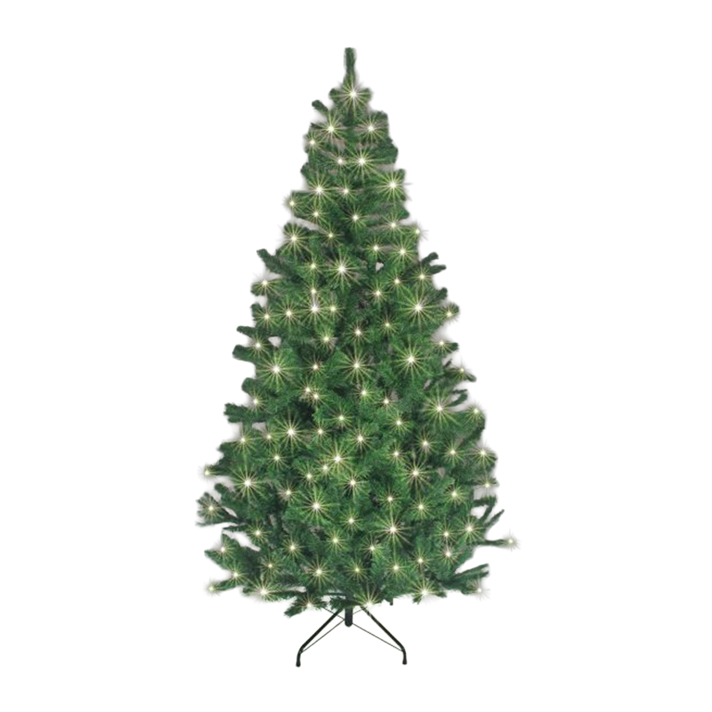 Alaskan Pine Green Warm White Tree 6FT - PRELIT
