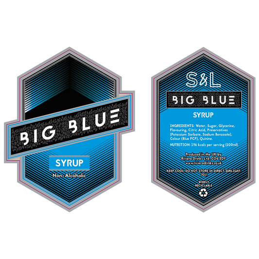 Big Blue Slug Label
