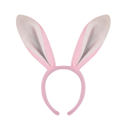 Pink Bunny Ear Headband