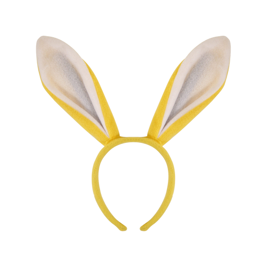 Yellow Bunny Ear Headbands