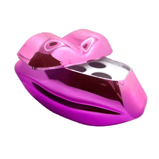 Pink Lip Shot Holder