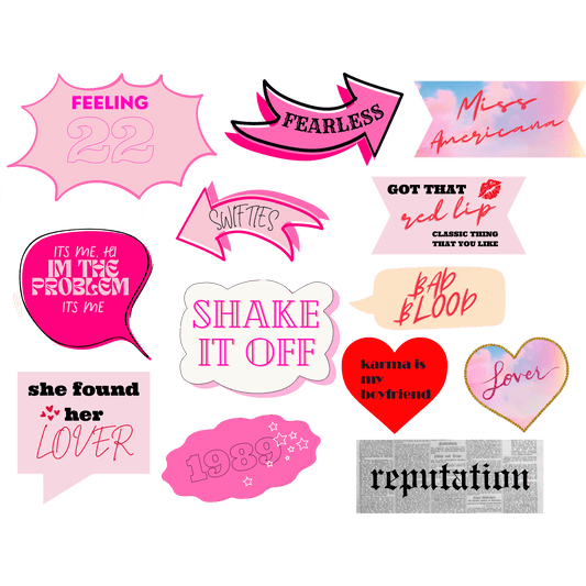 Taylor Swift Photo Props